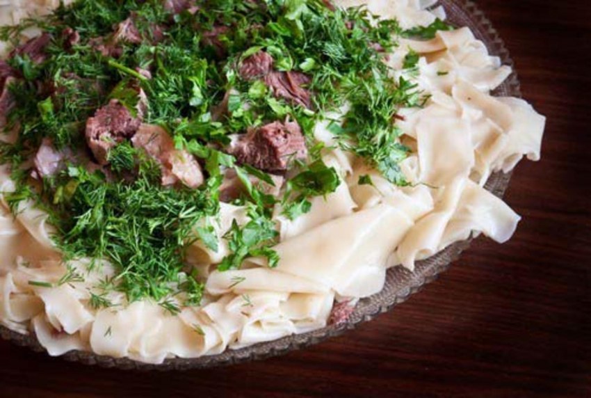 Татарская Национальная кухня бешбармак