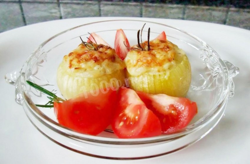 Яблочный гарнир к мясу