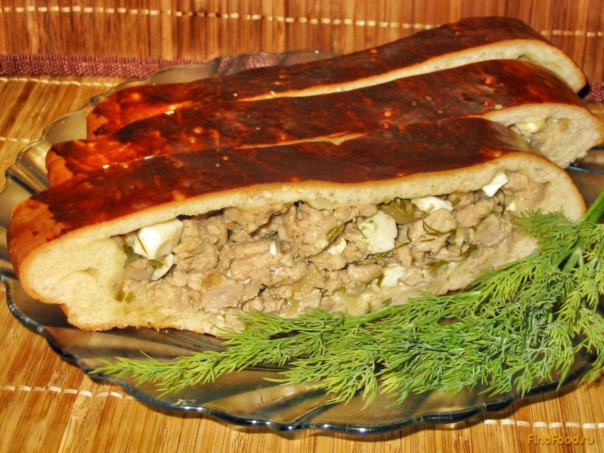 Кулебяка многослойная