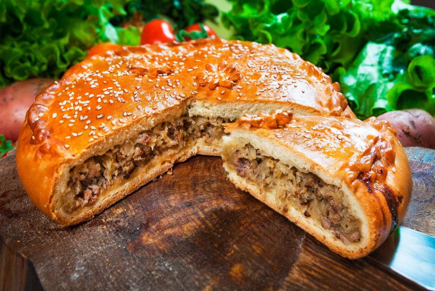 Мясной пирог