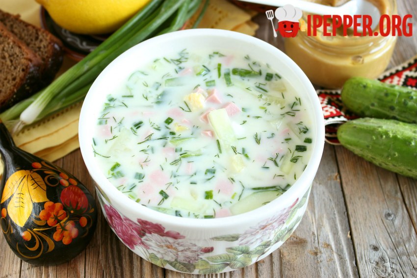 Окрошка мясная