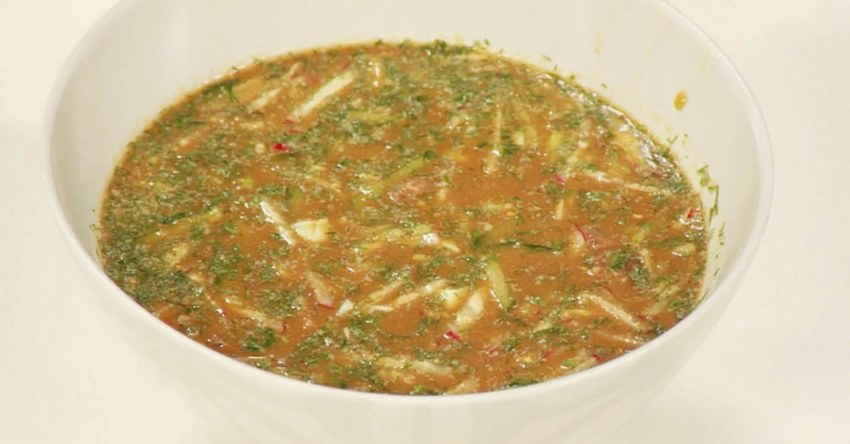 Окрошка в бутылке
