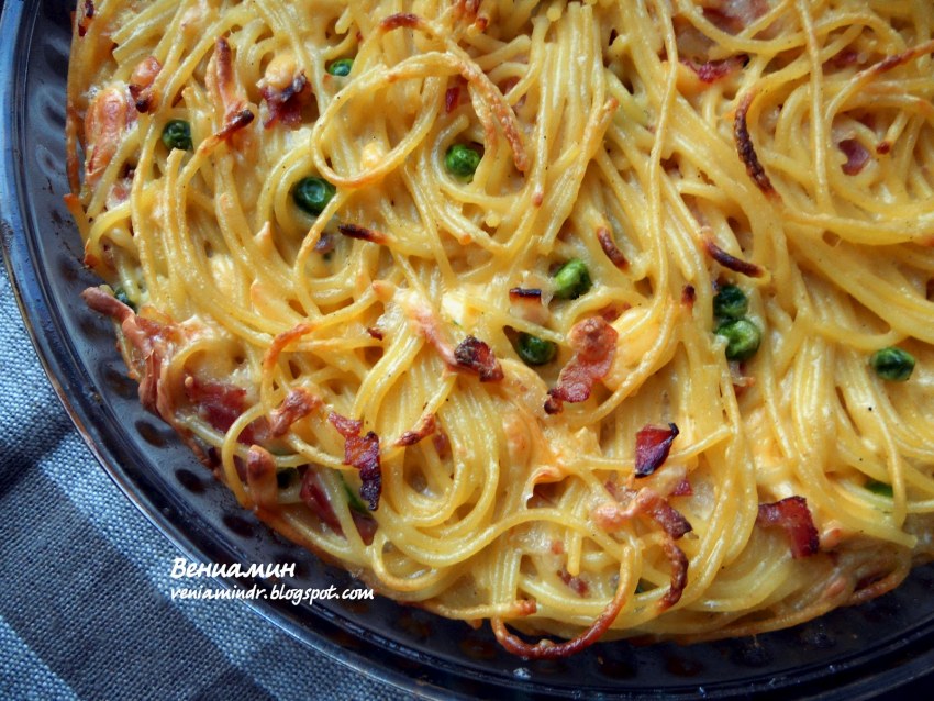 Спагетти с картошкой