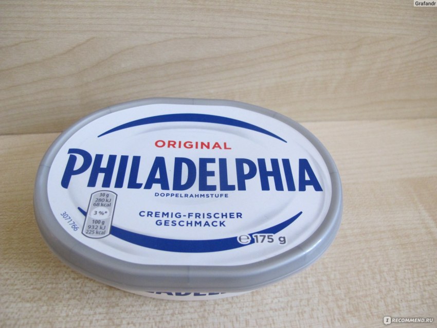 Творожный сыр Philadelphia
