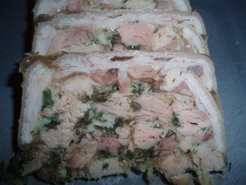 Закуска из рульки