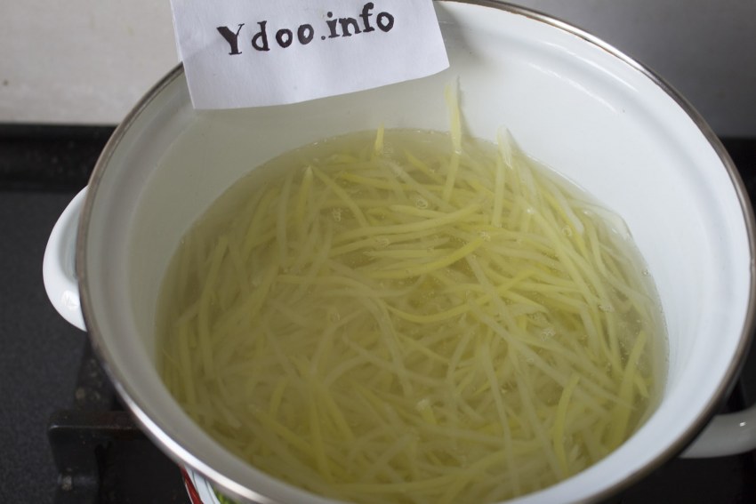 Корейские блюда с картошкой