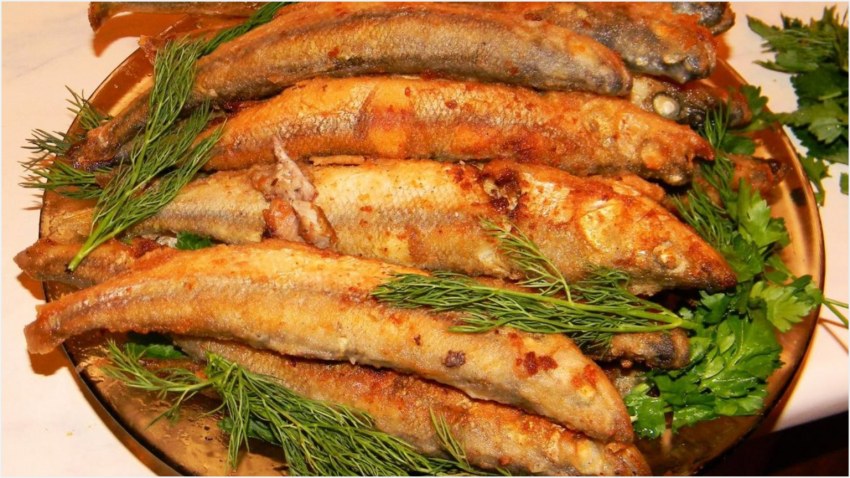 Корюшка на гриле в духовке