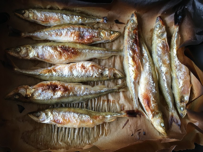Фаршированная корюшка