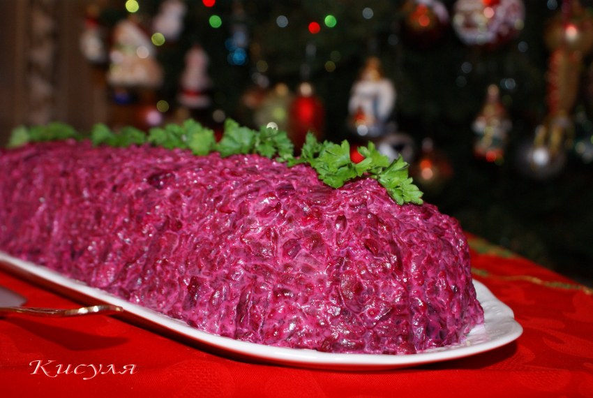 Сельдь "сельдь под шубой".