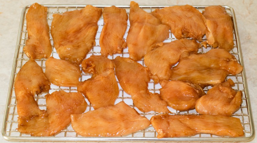 Вяленая индейка джерки