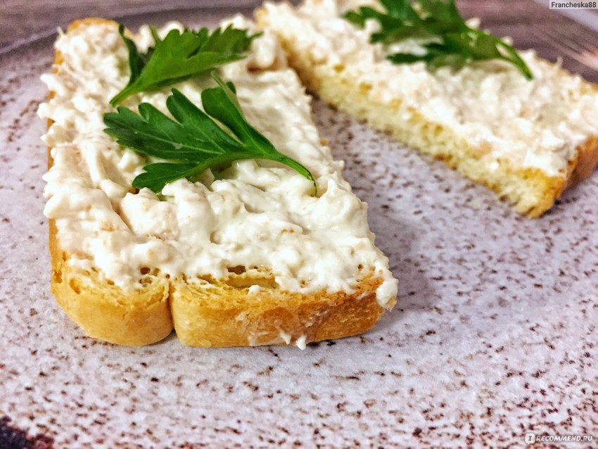 Бутерброды с кальмарами