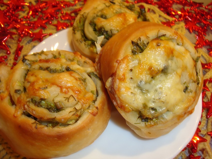 Куриные маффины с сыром