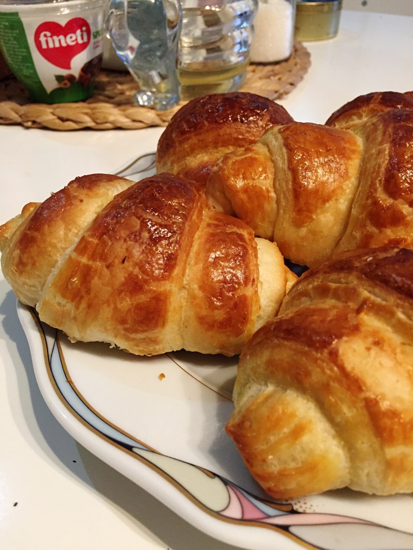 Круассаны из дрожжевого