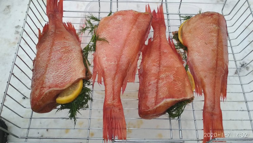 Филе морского окуня