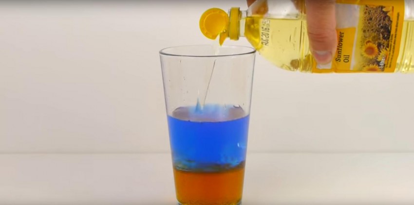 Масло в воде