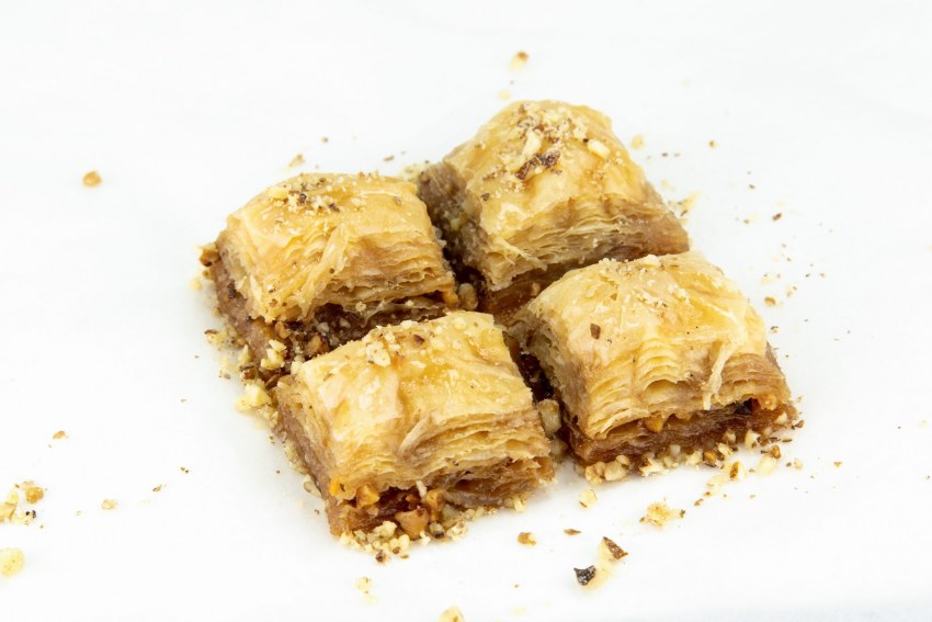 Пахлава с фисташками