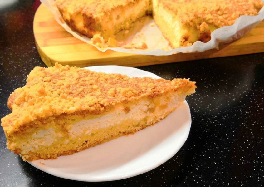 Лимонный десерт