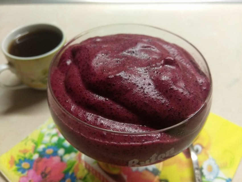 Мусс из смородины