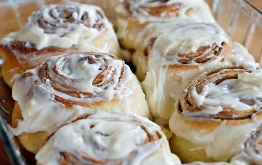 Cinnabon булочки