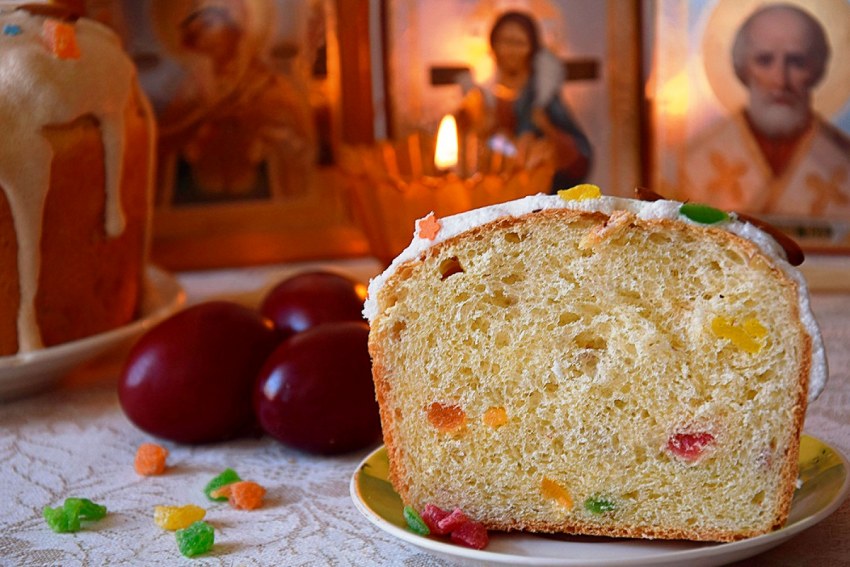 Свадебный кулич
