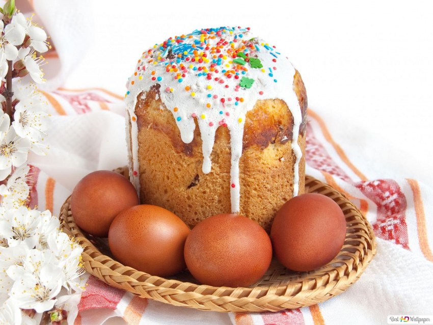 Кулич без дрожжей