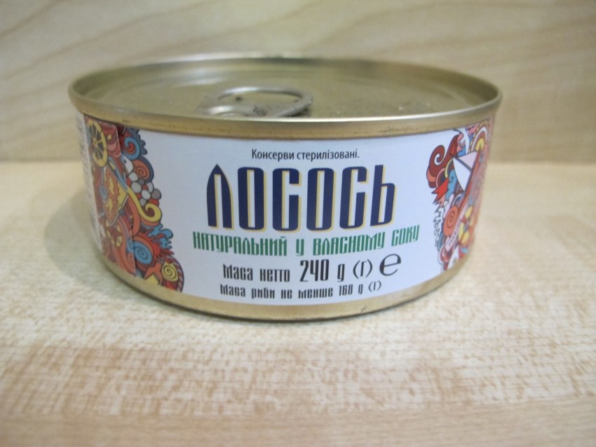 Семга консервы
