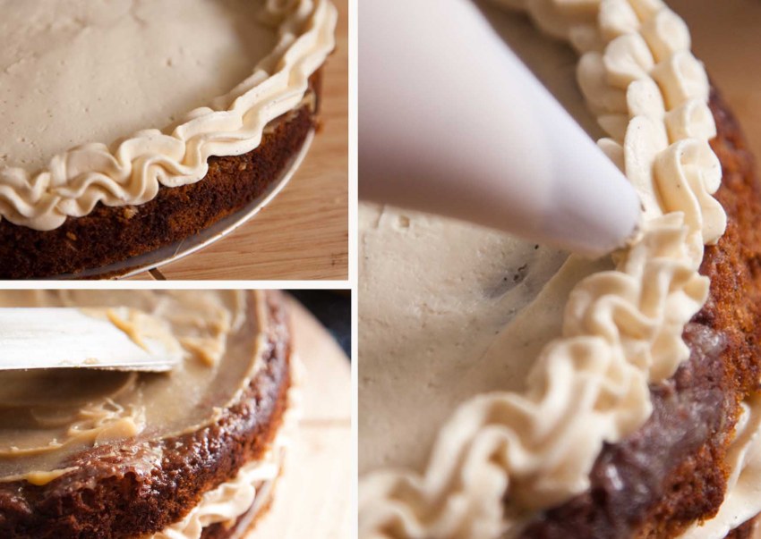 Banana nut pie
