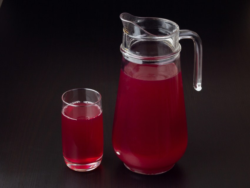 Морс из брусники