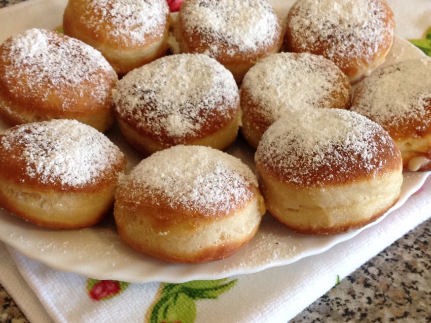 Пончики с начинкой