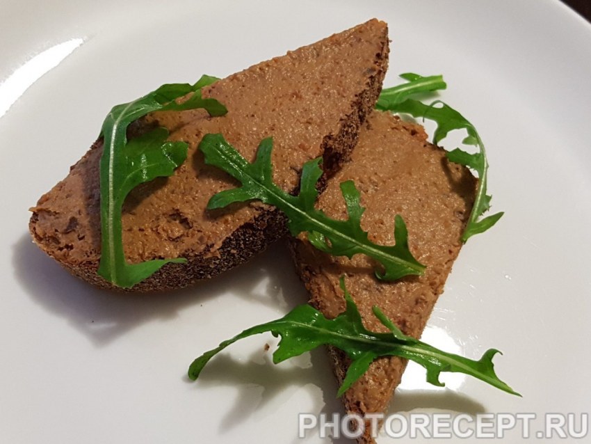 Брускетта Цезарь с курицей