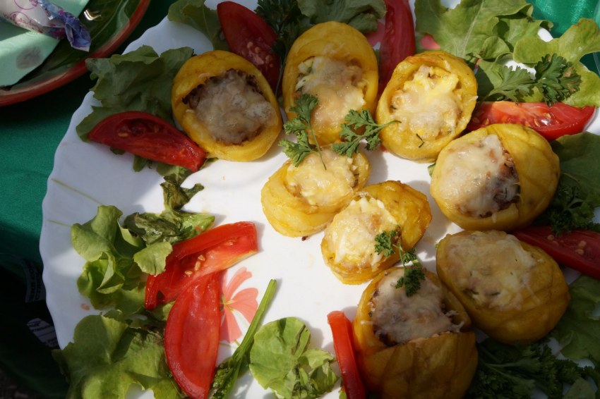 Картофельные лапоточки