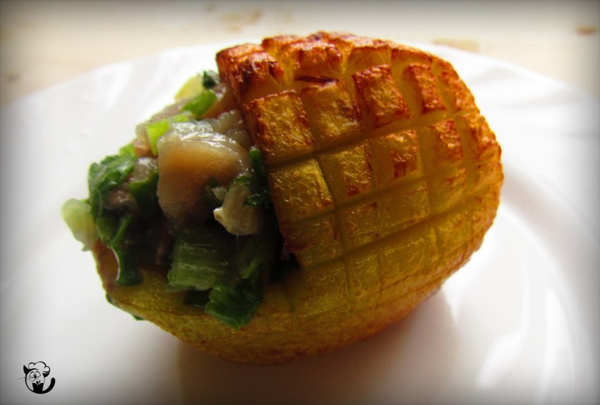 Лапти из картофеля