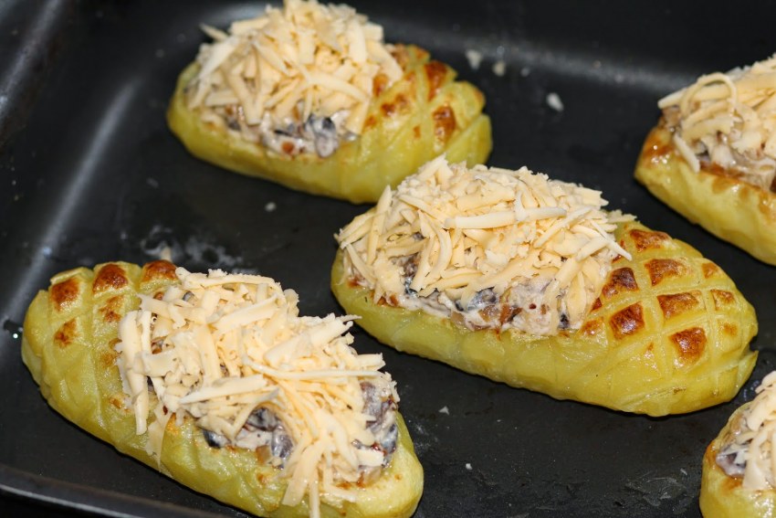 Лапти из картошки