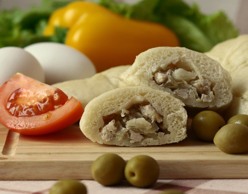 Корейские паровые булочки пян-се
