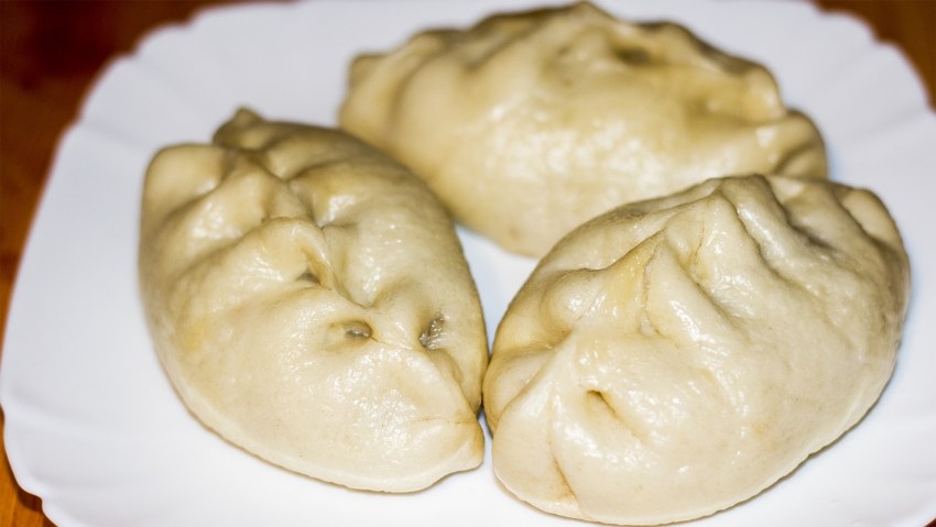 Корейские паровые булочки пян-се