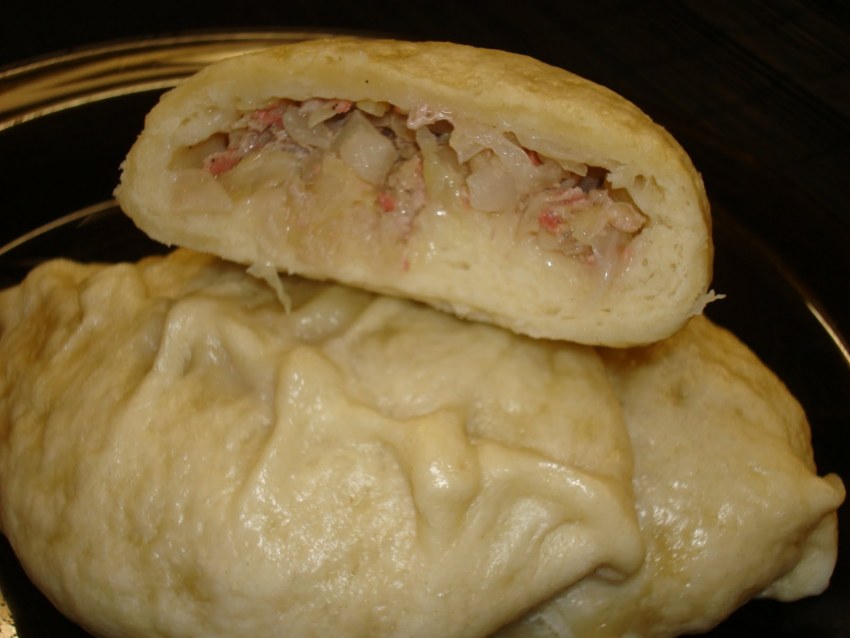 Корейские паровые пирожки пян-се