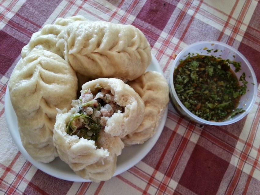 Корейские паровые пирожки пигоди