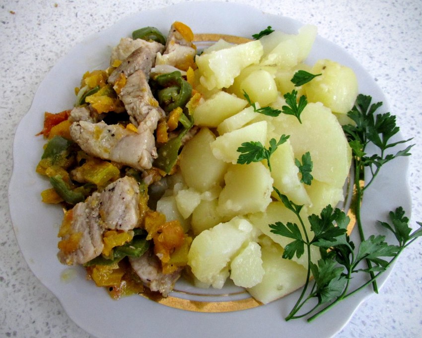 Жареные патиссоны