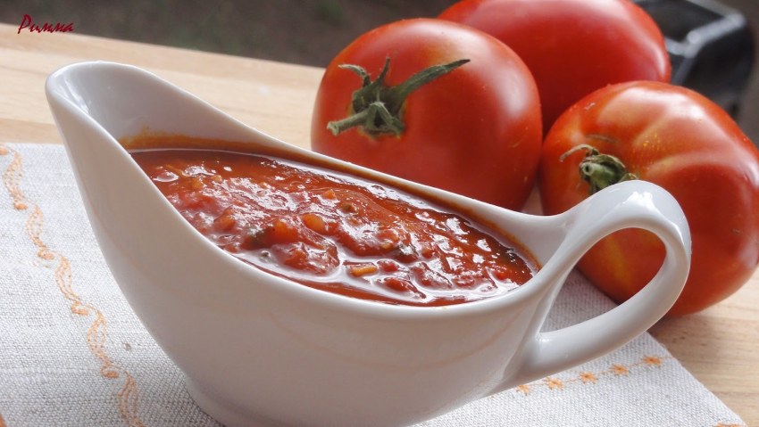 Сацебели с кинзой