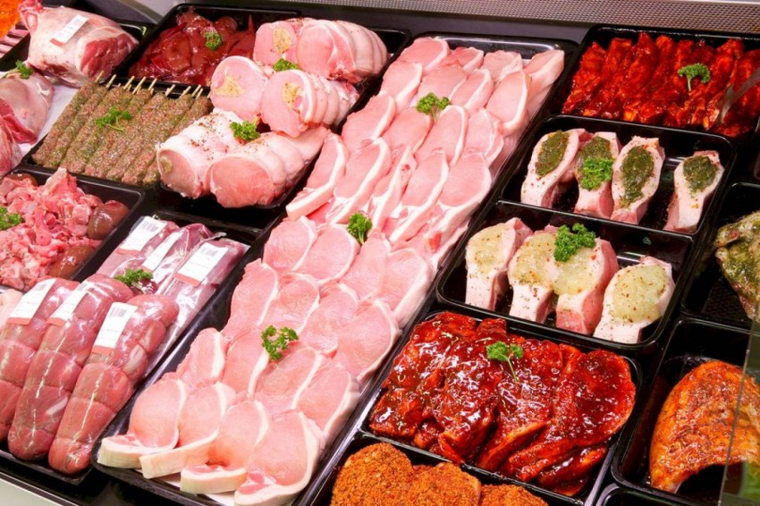 Выкладка мясной продукции