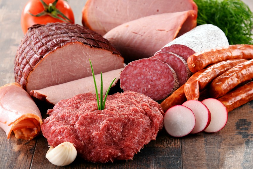 Продукты мясо полуфабрикаты