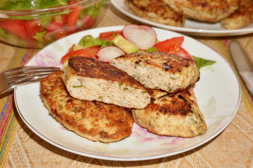 Котлеты из куриного фарша
