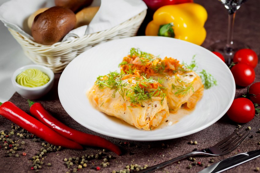 Голубцы с овощами