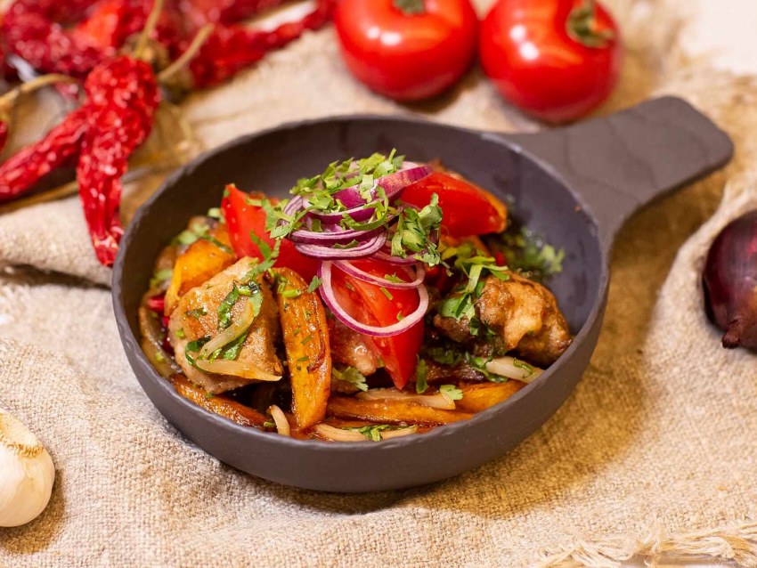 Грузинская кухня Чашушули