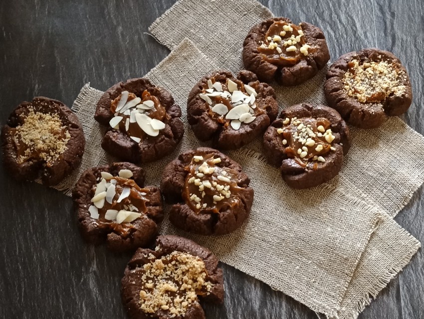 Овсяное печенье кукис какао