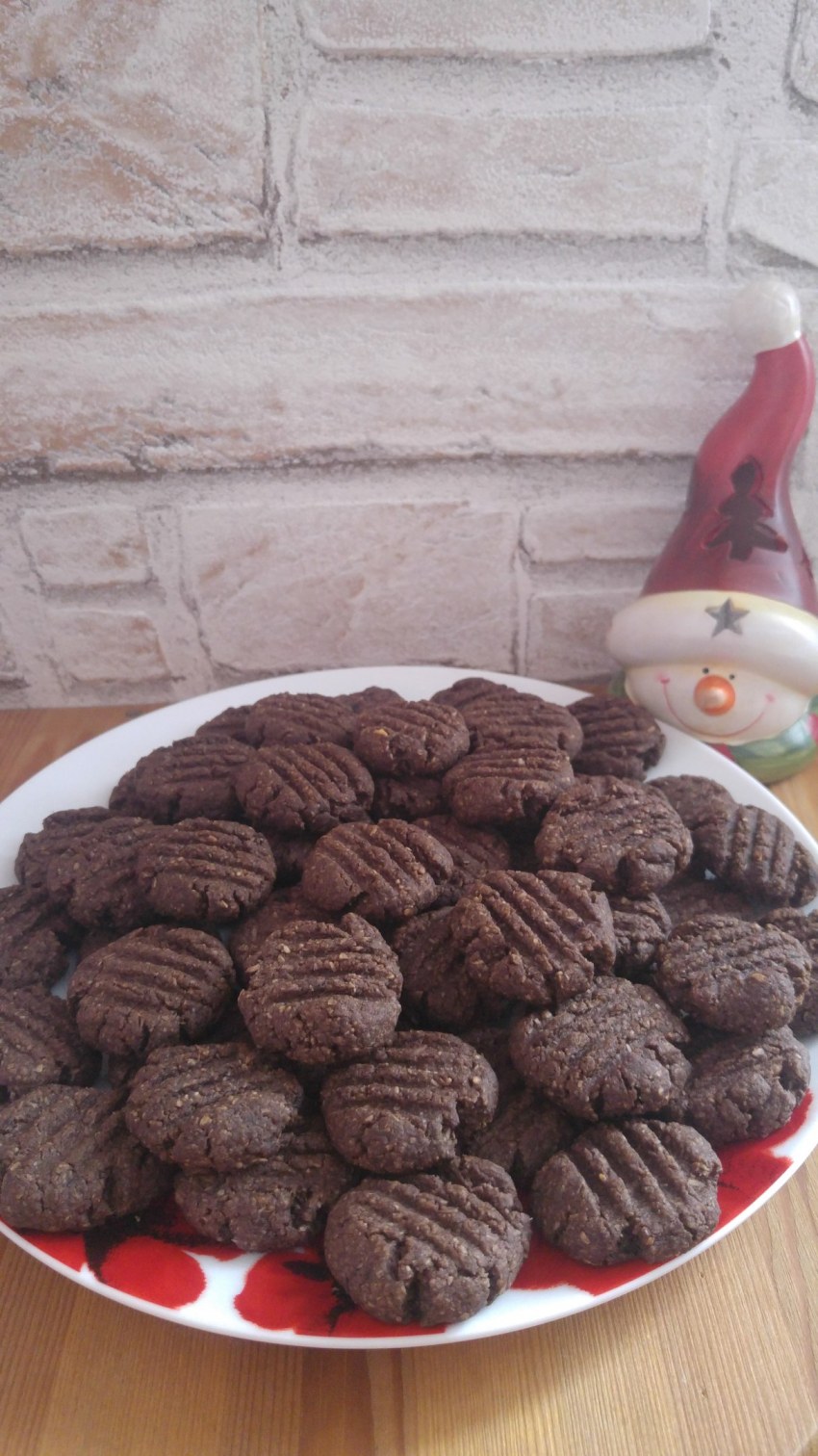Классическое кольцо песочное печенье с какао покупное
