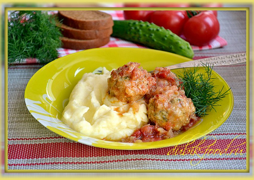 Мясные шарики из фарша