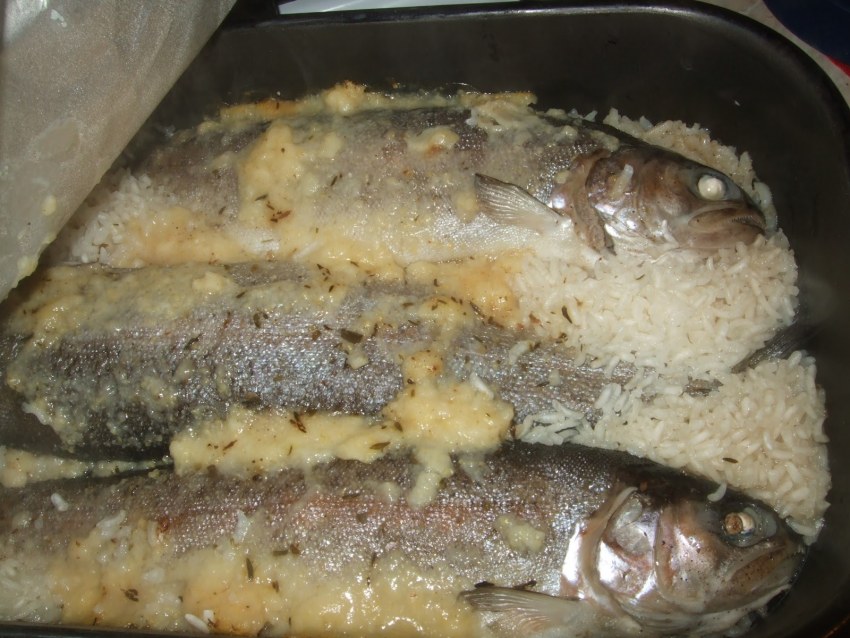 Форель в маринаде