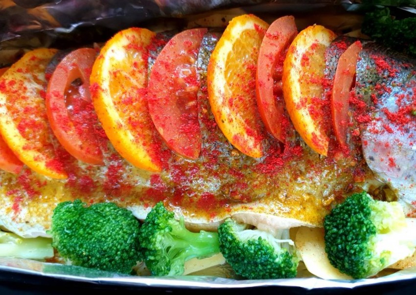 Форель Речная фаршированная