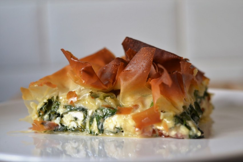 Мясной пирог фило